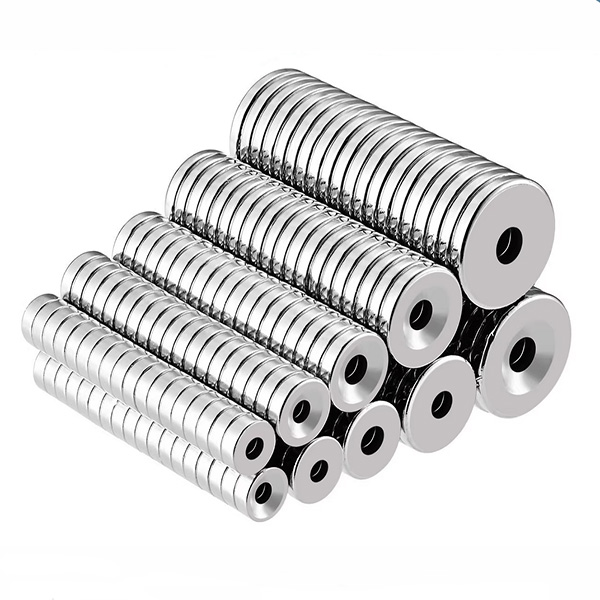 Ndfeb magnet disc countersunk