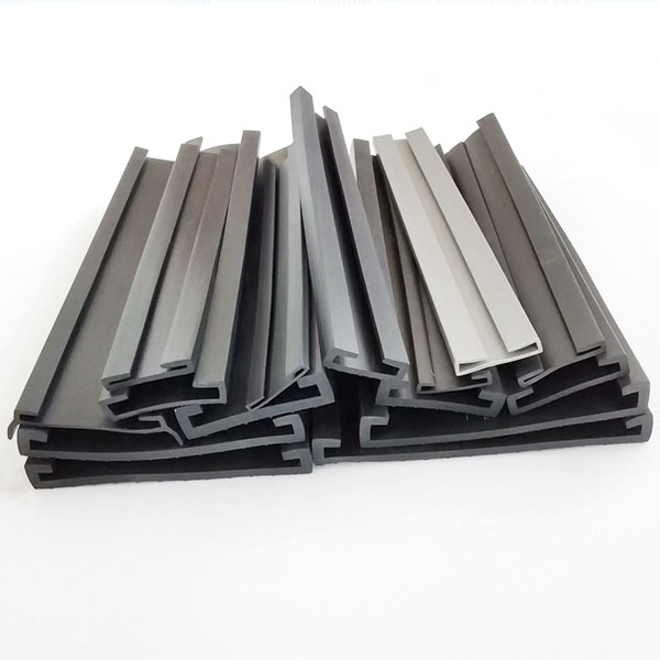 Extruded magnetic strips