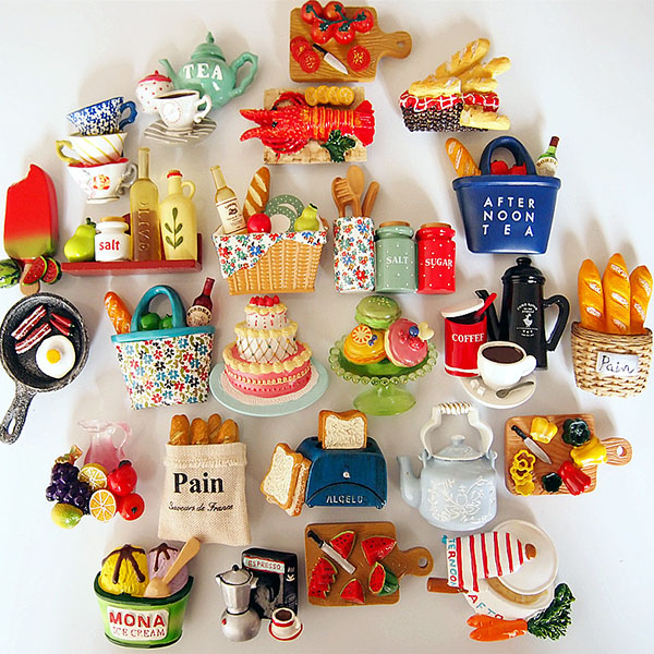 Kitchen Food Refrigerator Magnet