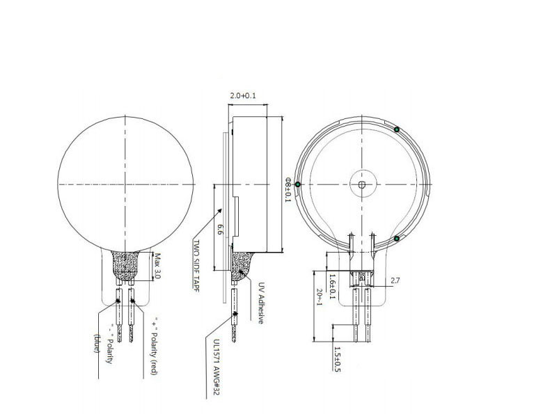 size of 0820 motor