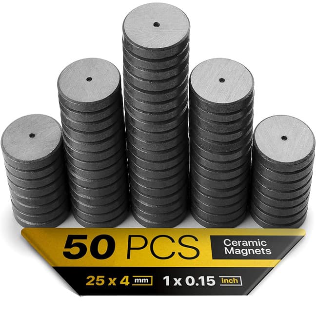 Ferrite round magnets