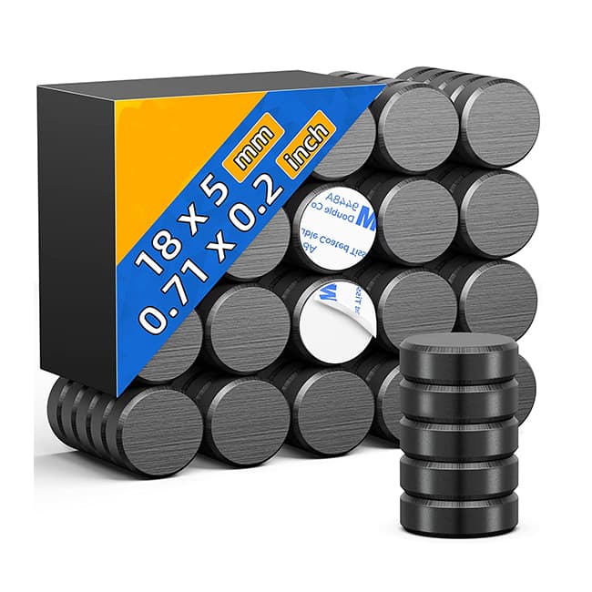 Ferrite disc magnets