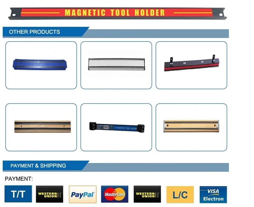 Magnetic knife holder