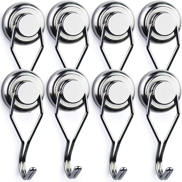 Swivel Swing Strong Magnetic Hooks 75LBS Magnetic Hooks Heavy Duty for Cruise