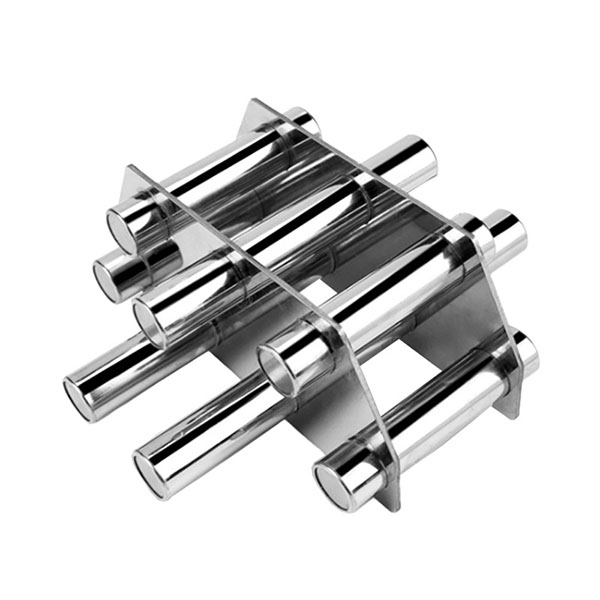 Customized 12000Gs 15000Gs Neodymium iron remover D25mm magnetic bar / grate/filter for food industry