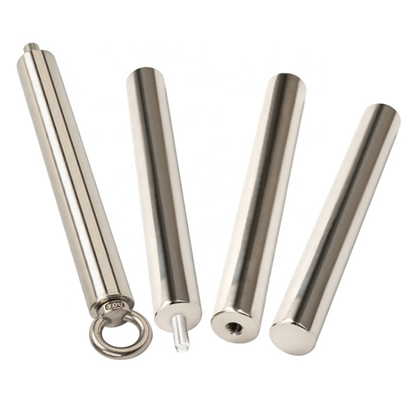 D25*150 Industrial Magnetic Filter Rod Neodymium Magnets N52 Grade Stainless Steel Neodymium Magnet Bar